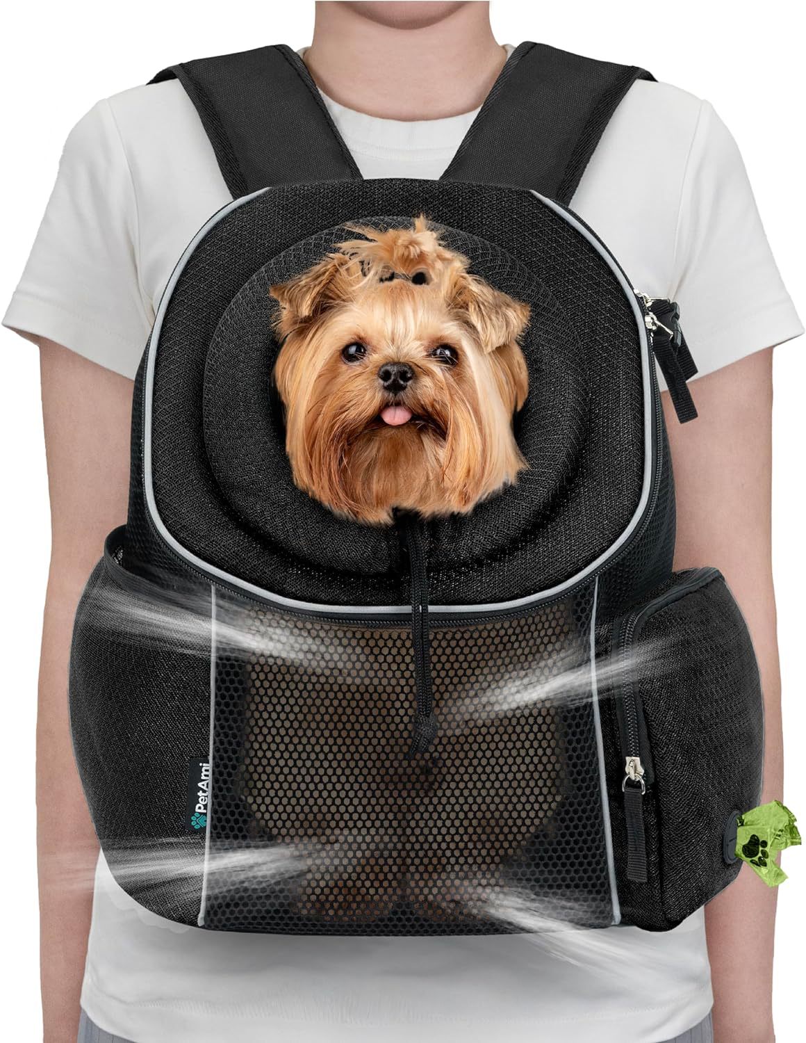Pet Portable Breathable Travel Backpack Carrier Bag