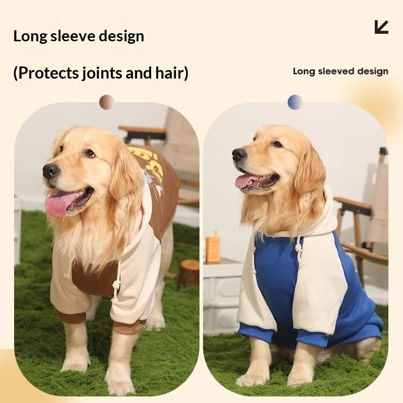Pet Large Breed Knit Warm Sweater Outfit