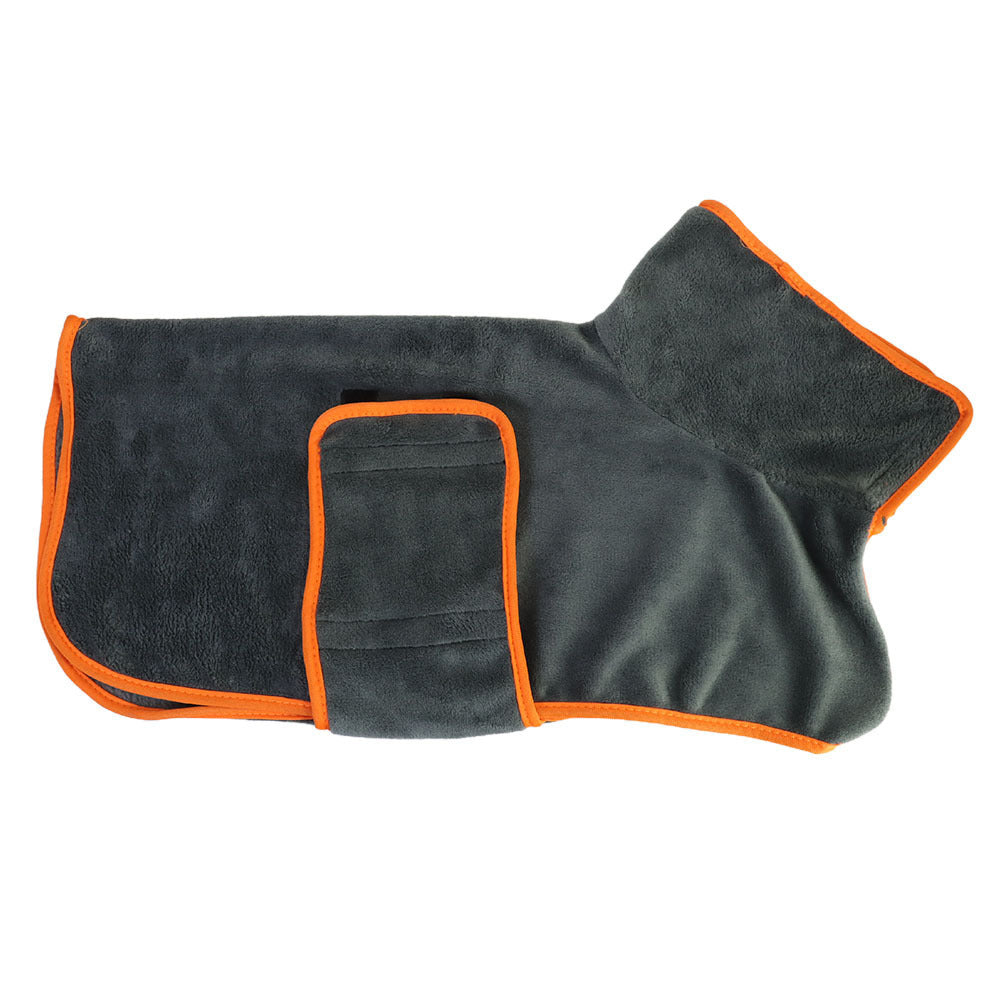Pet Super Absorbent Quick Dry Fiber Bath Towel Grooming Cloth