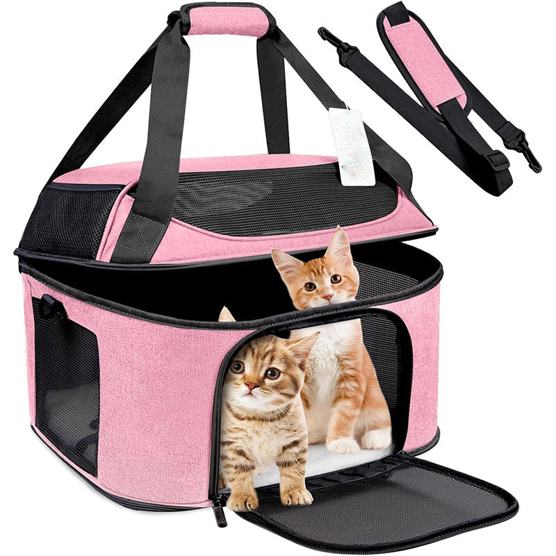 Pet Breathable Portable Backpack Carrier Travel Bag