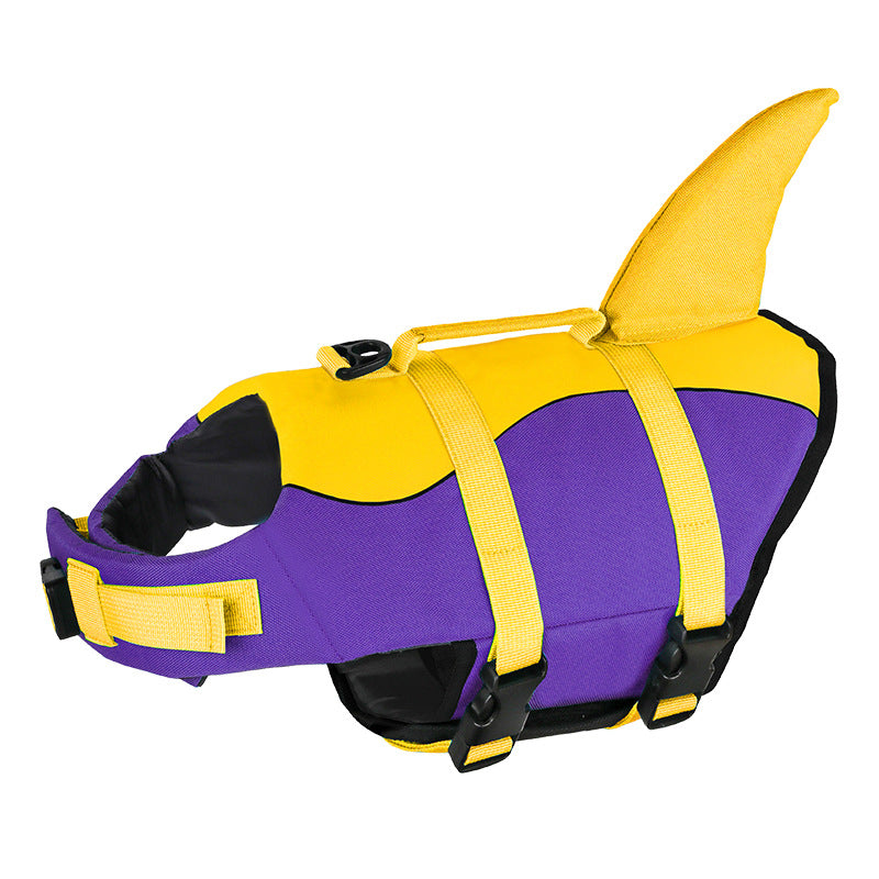 Adjustable Swimming Life Vest Swim Aid Jacket For Pet