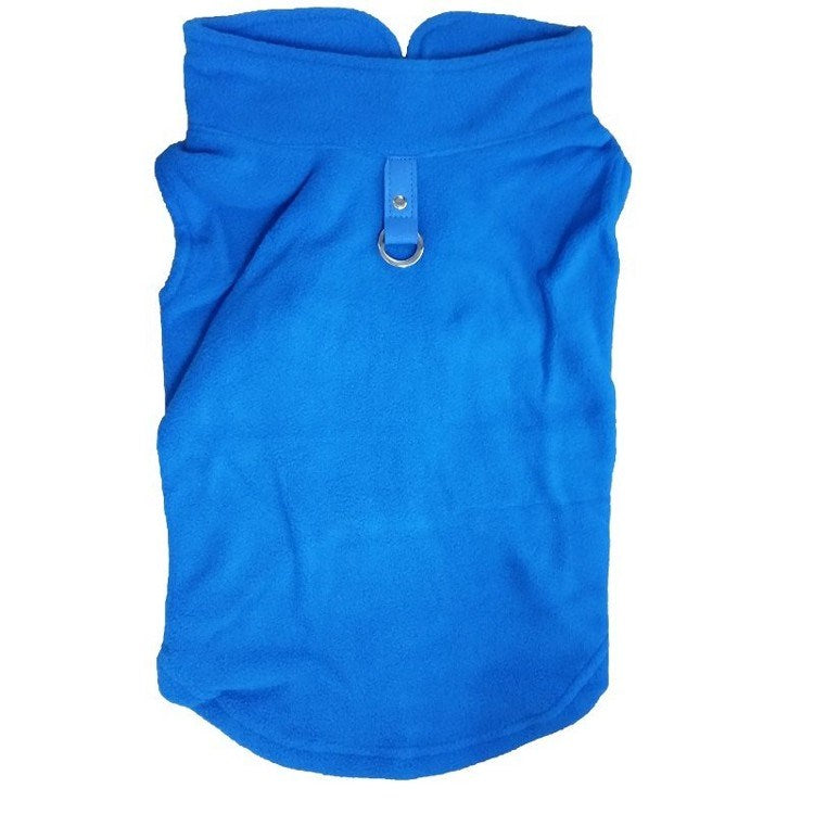 Fleece Puppy Coat Jacket Vest Clothing For Pet