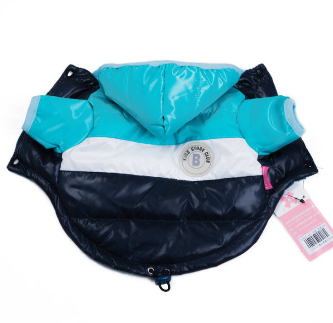 Pet Waterproof Warm Cotton Padded Jacket Outfit