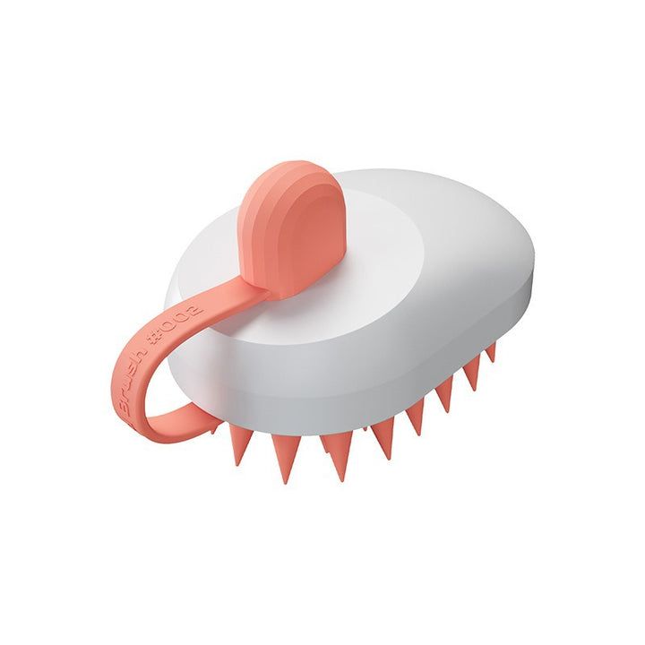 Pet Soft Gel Bath Shampoo Massage Brush Grooming Tool