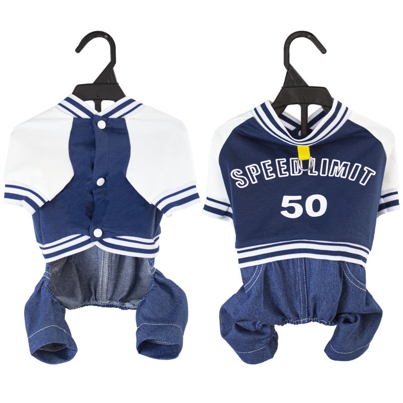 Pet Four Legged Fashion Knit Sweater Outfit