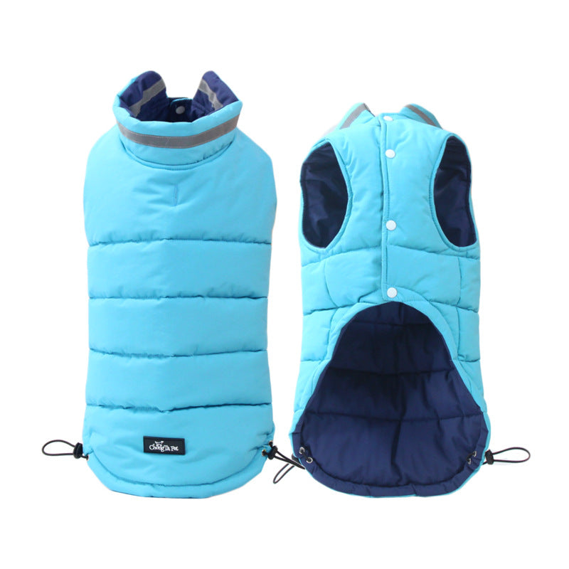 Thickened Waterproof Outdoor Pet Jacket Double Sided Reflective