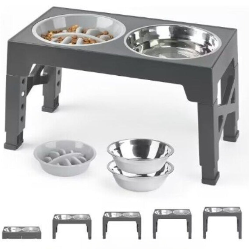 Lifting Feeding Bowl Neck Protection Anti Tumble Stand For Pet