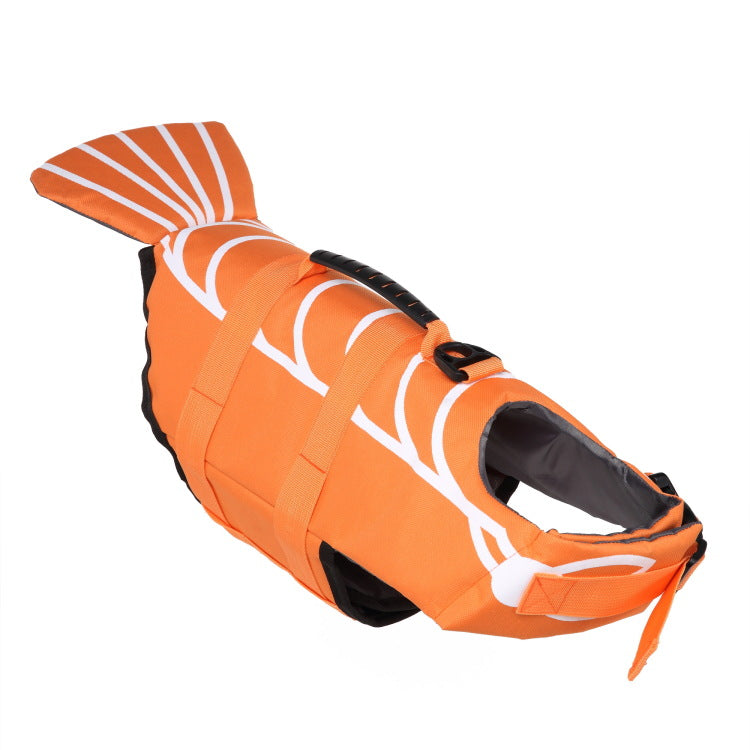 Adjustable Swimming Life Vest Swim Aid Jacket For Pet