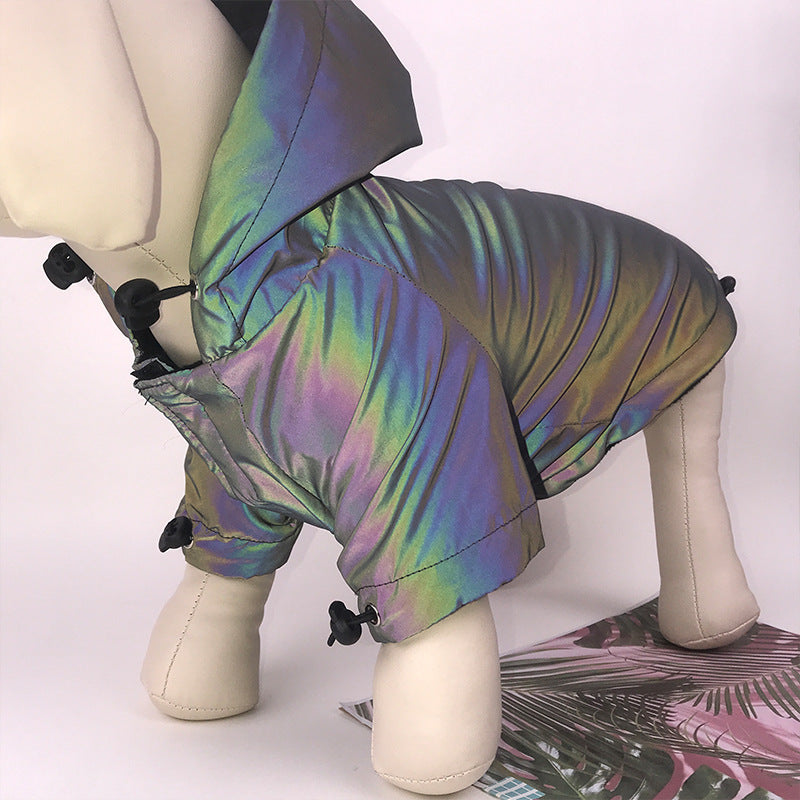 Reflective Thickened Cotton Jacket Protective Coat For Pet