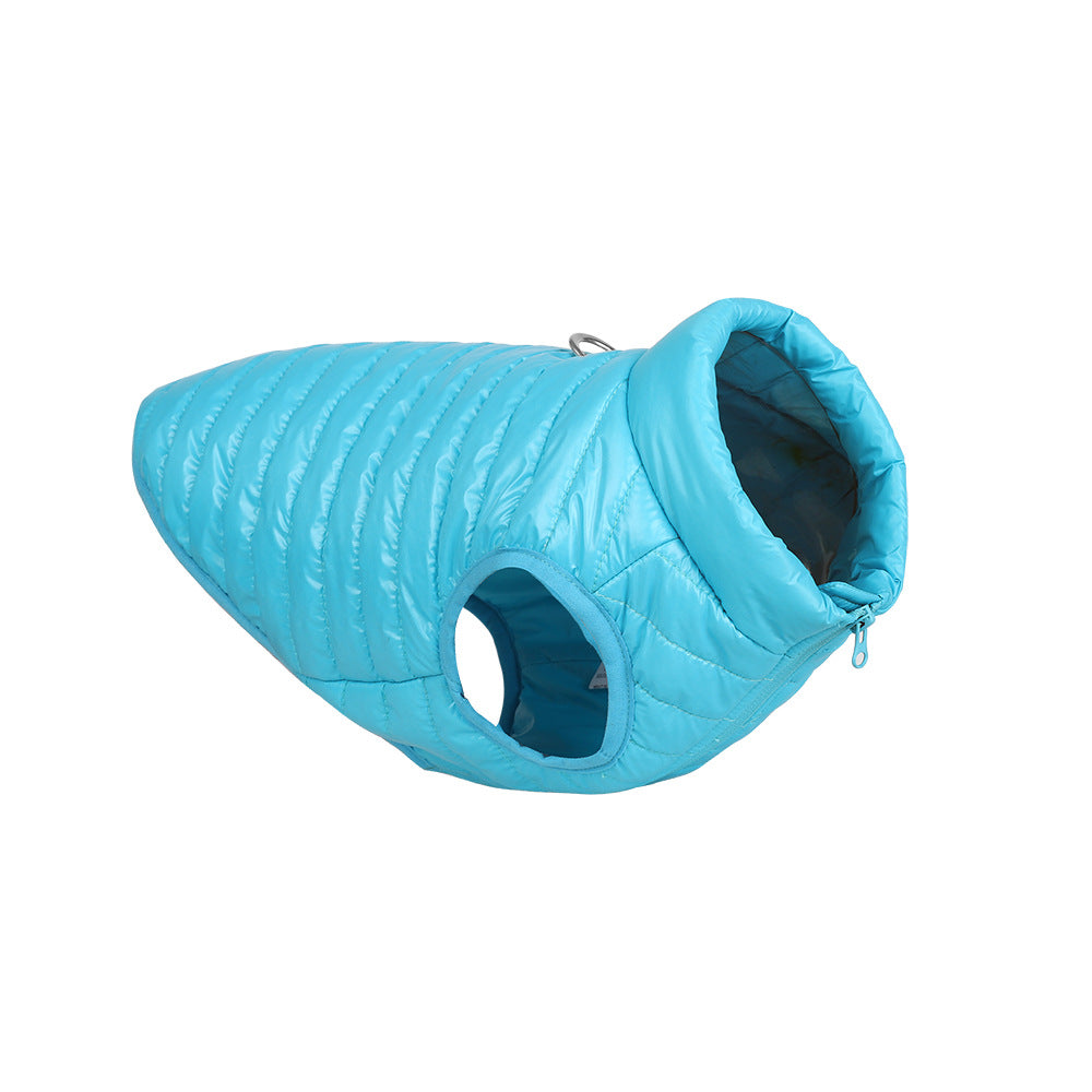 Autumn Winter Nylon Zipper Jacket Clothing For Pet