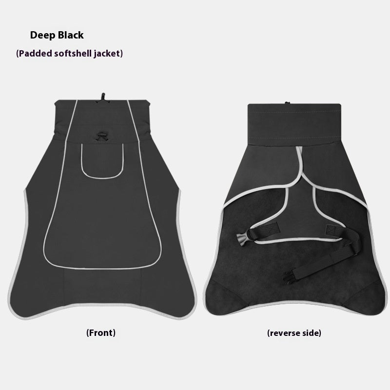 Waterproof Rainproof Dual Use Shell Trench Coat For Pet