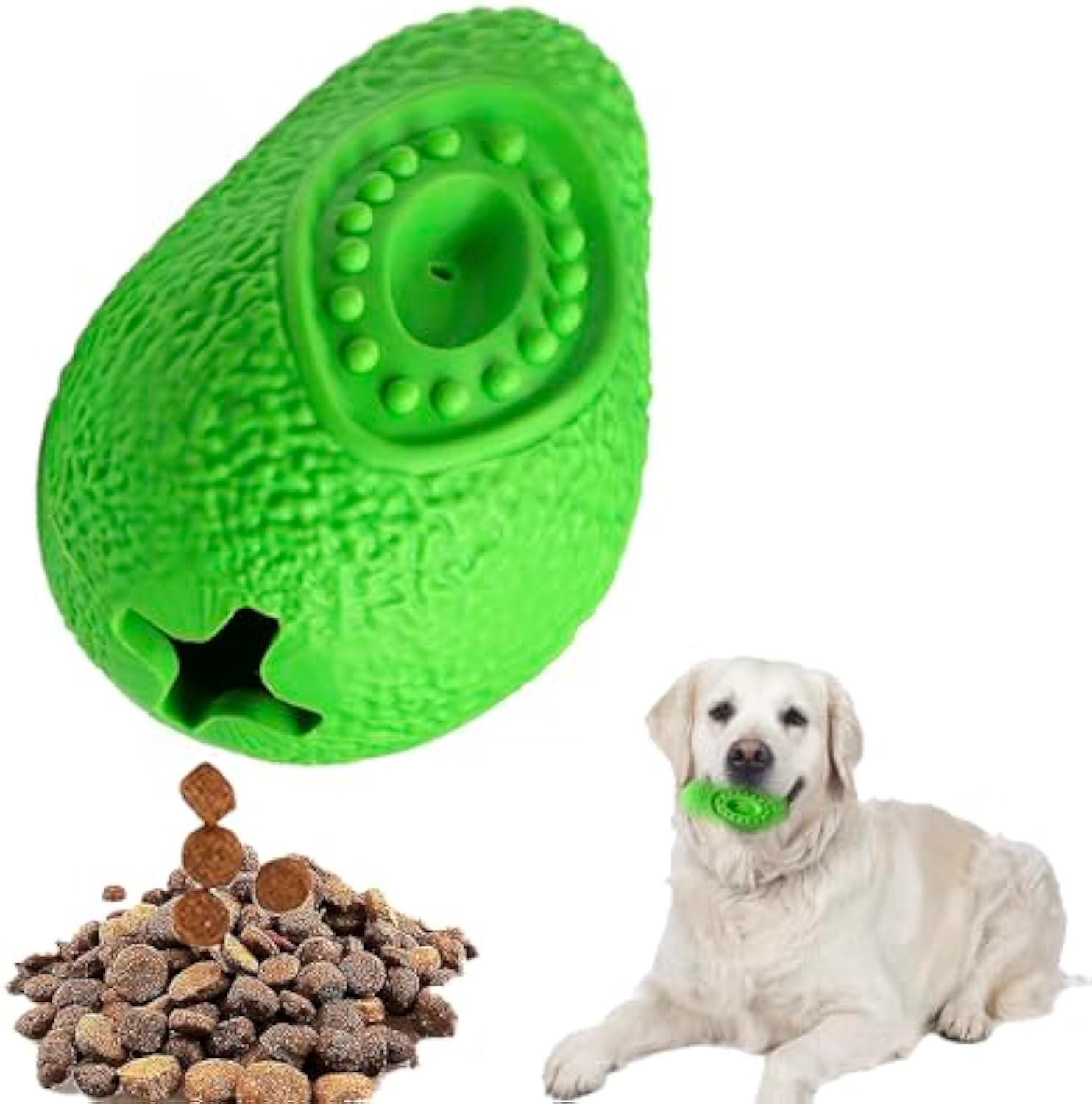 Pet Heavy Duty Indestructible Rubber Chew Teething Toy