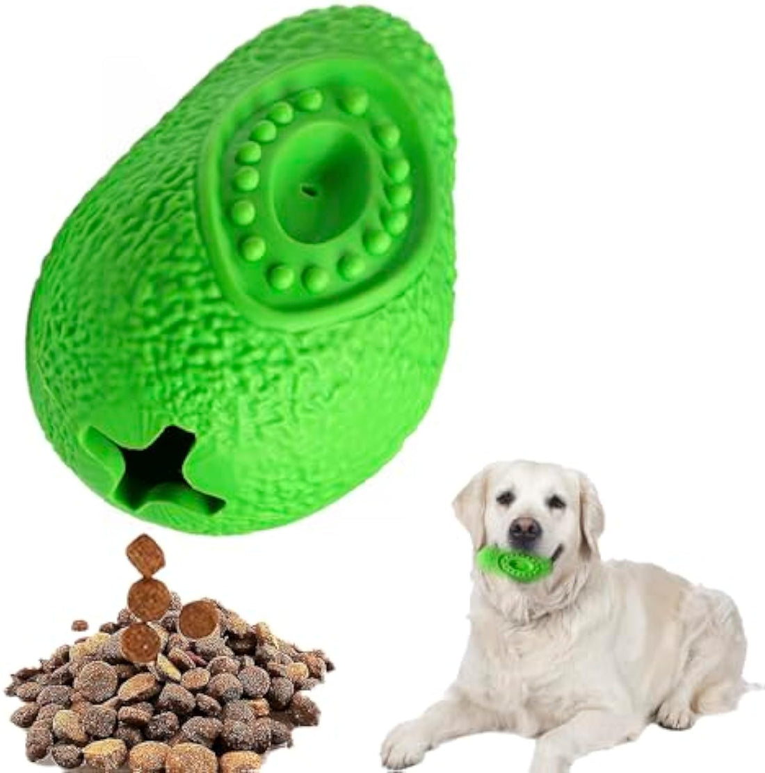 Pet Heavy Duty Indestructible Rubber Chew Teething Toy