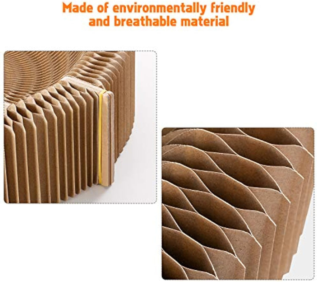 Collapsible Cardboard Scratcher Lounge Bed For Pet