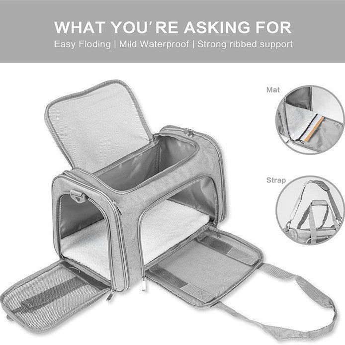 Pet Portable Foldable Hand Held Carrier Bag