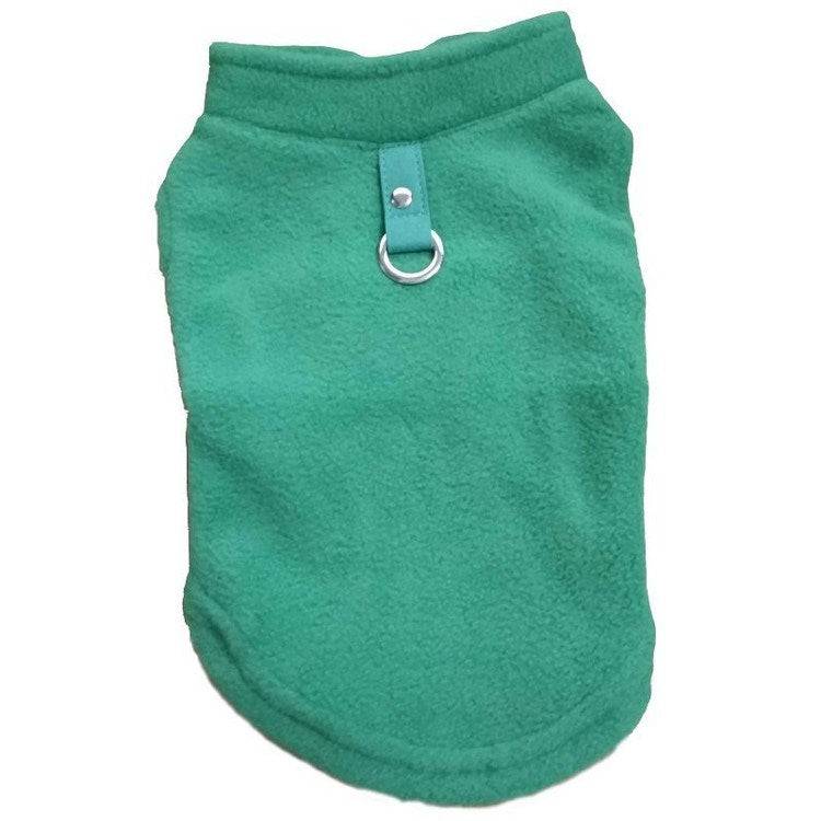 Fleece Puppy Coat Jacket Vest Clothing For Pet