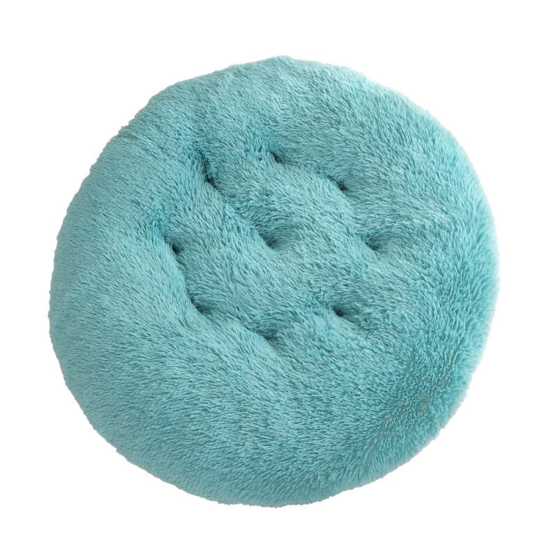 Plush Warm Round Sleeping Bed Mat For Pet