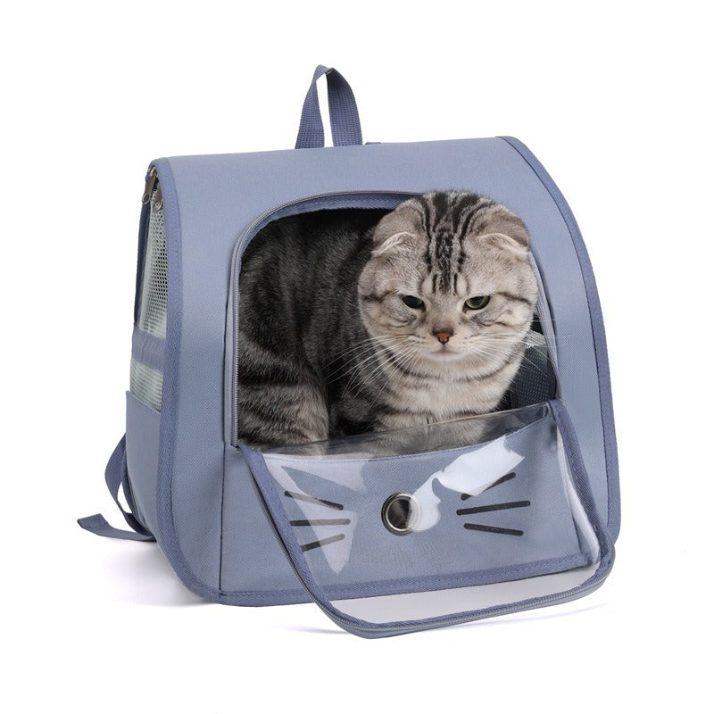 Pet Breathable Portable Backpack Carrier Bag Outdoor Travel