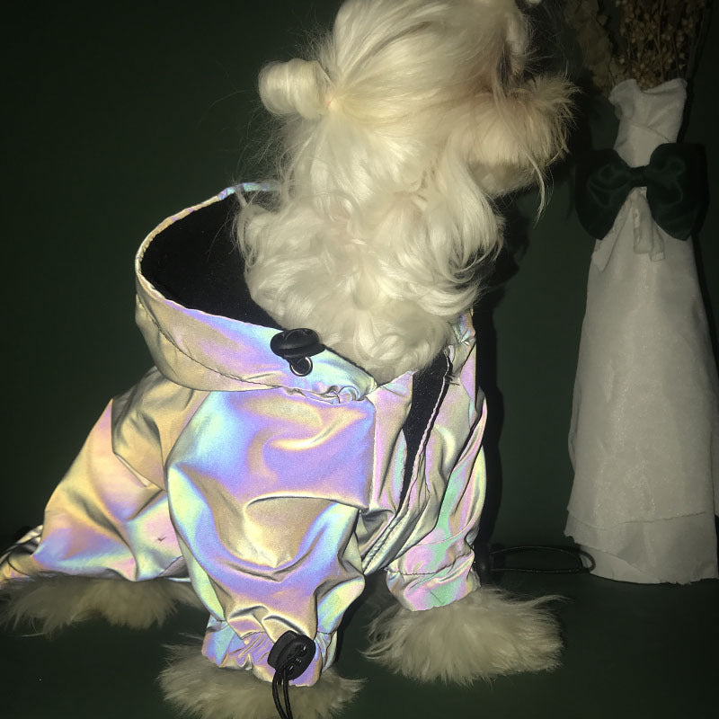 Reflective Thickened Cotton Jacket Protective Coat For Pet