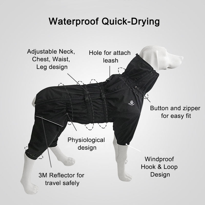 Pet Full Coverage Four Legged Knit Sweater Outfit