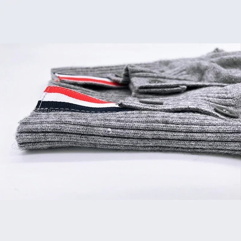Pet Cardigan Style Knit Sweater Outfit
