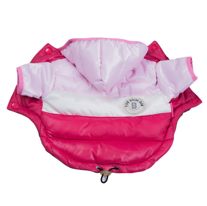 Pet Waterproof Warm Cotton Padded Jacket Outfit