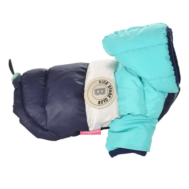 Pet Waterproof Warm Cotton Padded Jacket Outfit