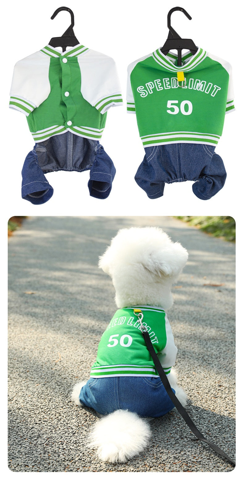 Pet Four Legged Fashion Knit Sweater Outfit