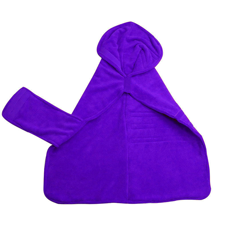Pet Super Absorbent Quick Dry Fiber Bath Towel Grooming Cloth