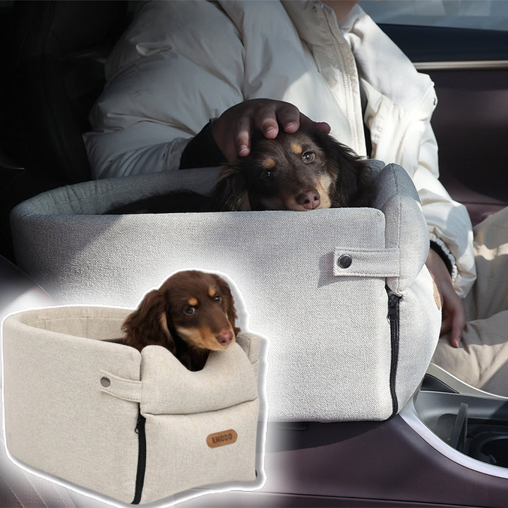 Pet Car Central Seat Travel Carrier Safety Bed Bag