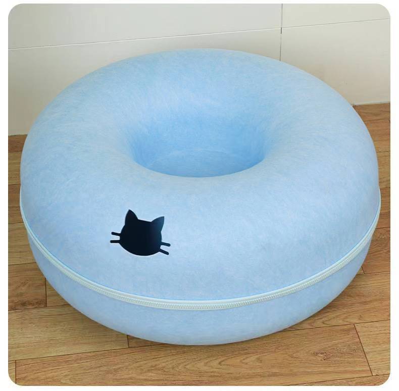 Comfortable Round Tunnel Bed For Pet