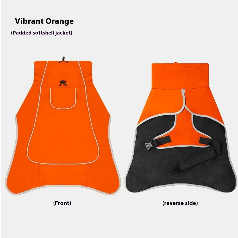 Waterproof Rainproof Dual Use Shell Trench Coat For Pet