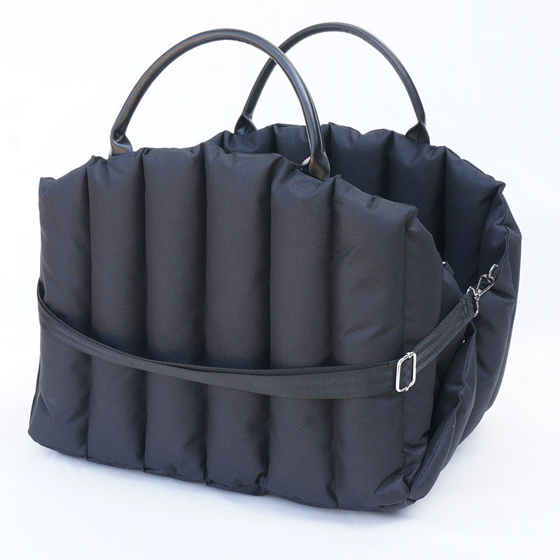 Pet Portable Car Travel Carrier Bag Safety Transport Cage