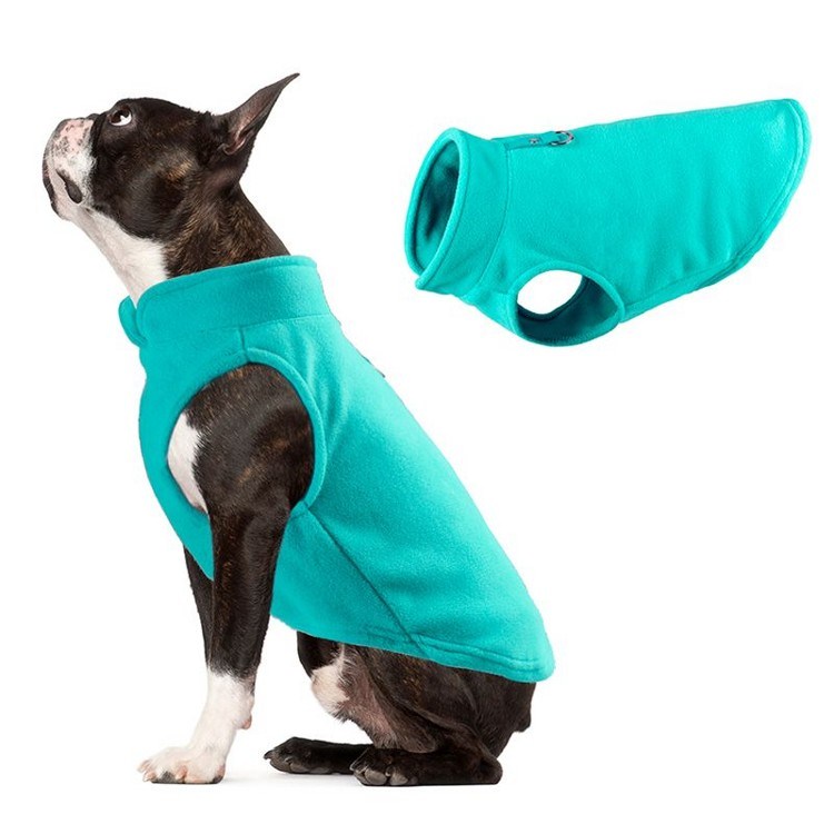 Fleece Puppy Coat Jacket Vest Clothing For Pet