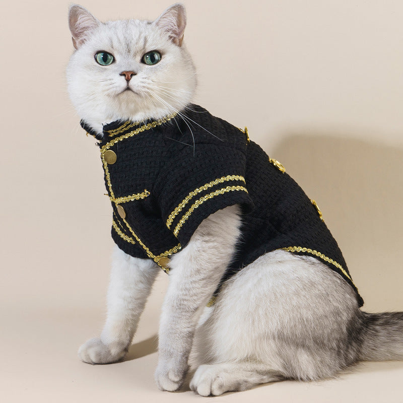 Pet Trendy Cool Fashion Jacket Outfit