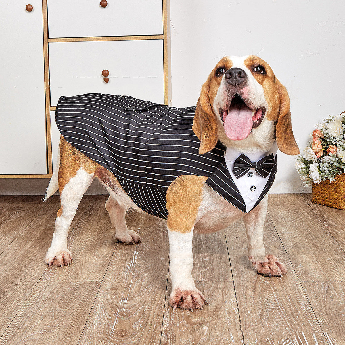 Swallowtail Wedding Suit Jacket Formal Clothing For Pet