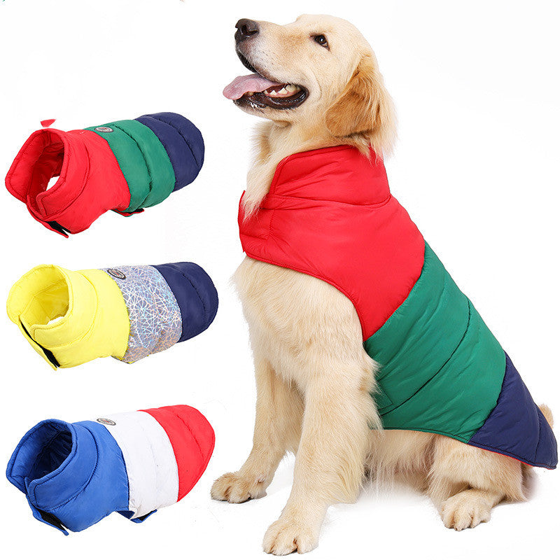 Autumn Winter Thickened Warm Water Repellent Down Jacket For Pet