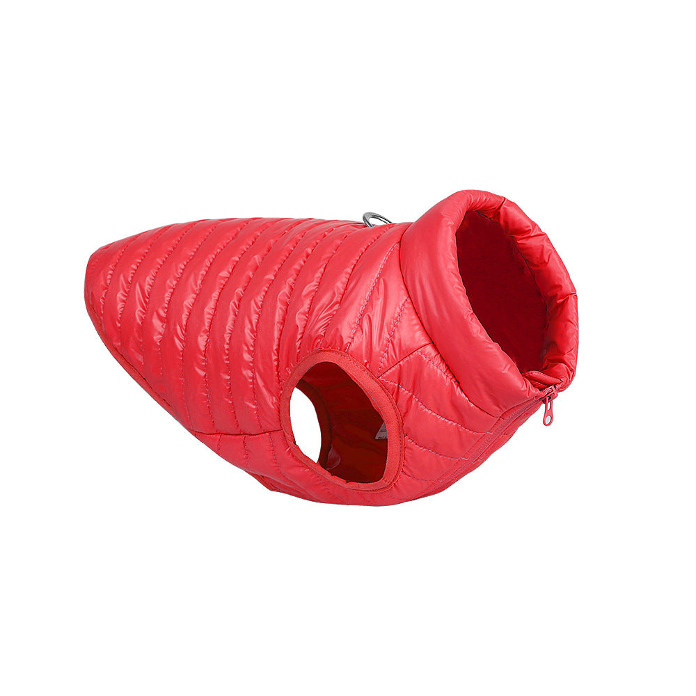 Autumn Winter Nylon Zipper Jacket Clothing For Pet