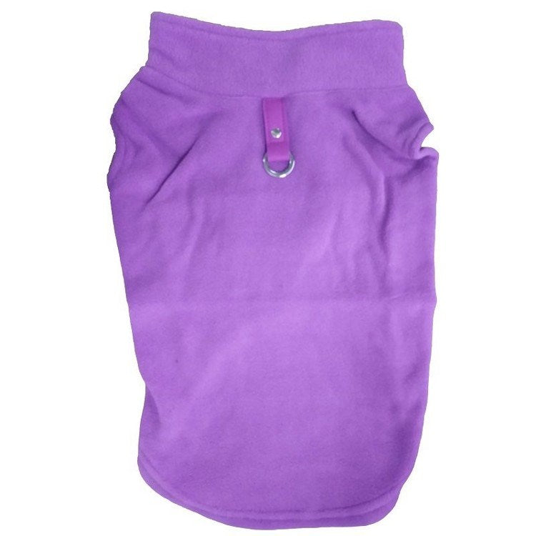 Fleece Puppy Coat Jacket Vest Clothing For Pet