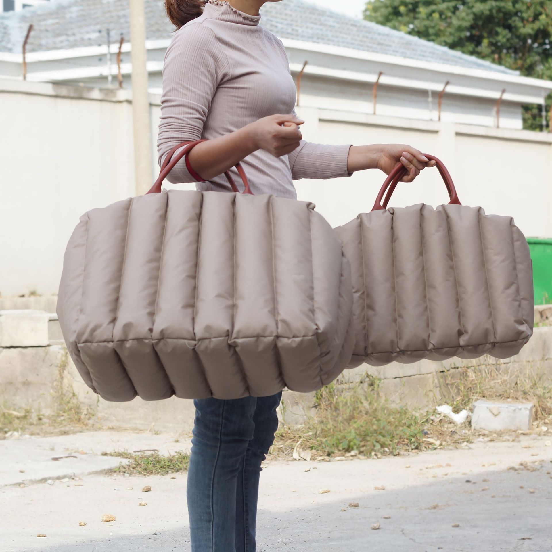 Pet Portable Car Travel Carrier Bag Safety Transport Cage