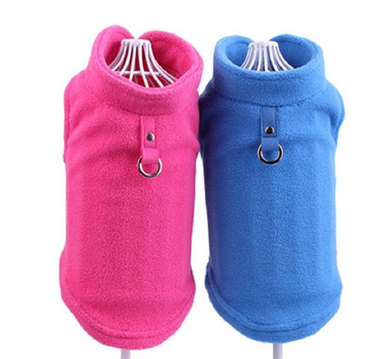 Fleece Puppy Coat Jacket Vest Clothing For Pet