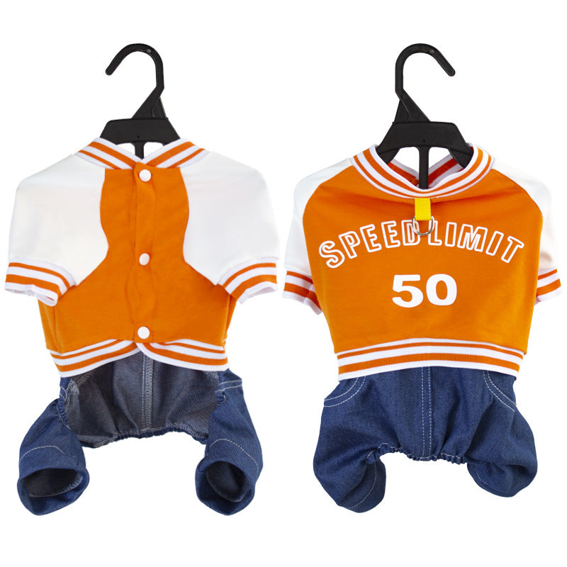 Pet Four Legged Fashion Knit Sweater Outfit