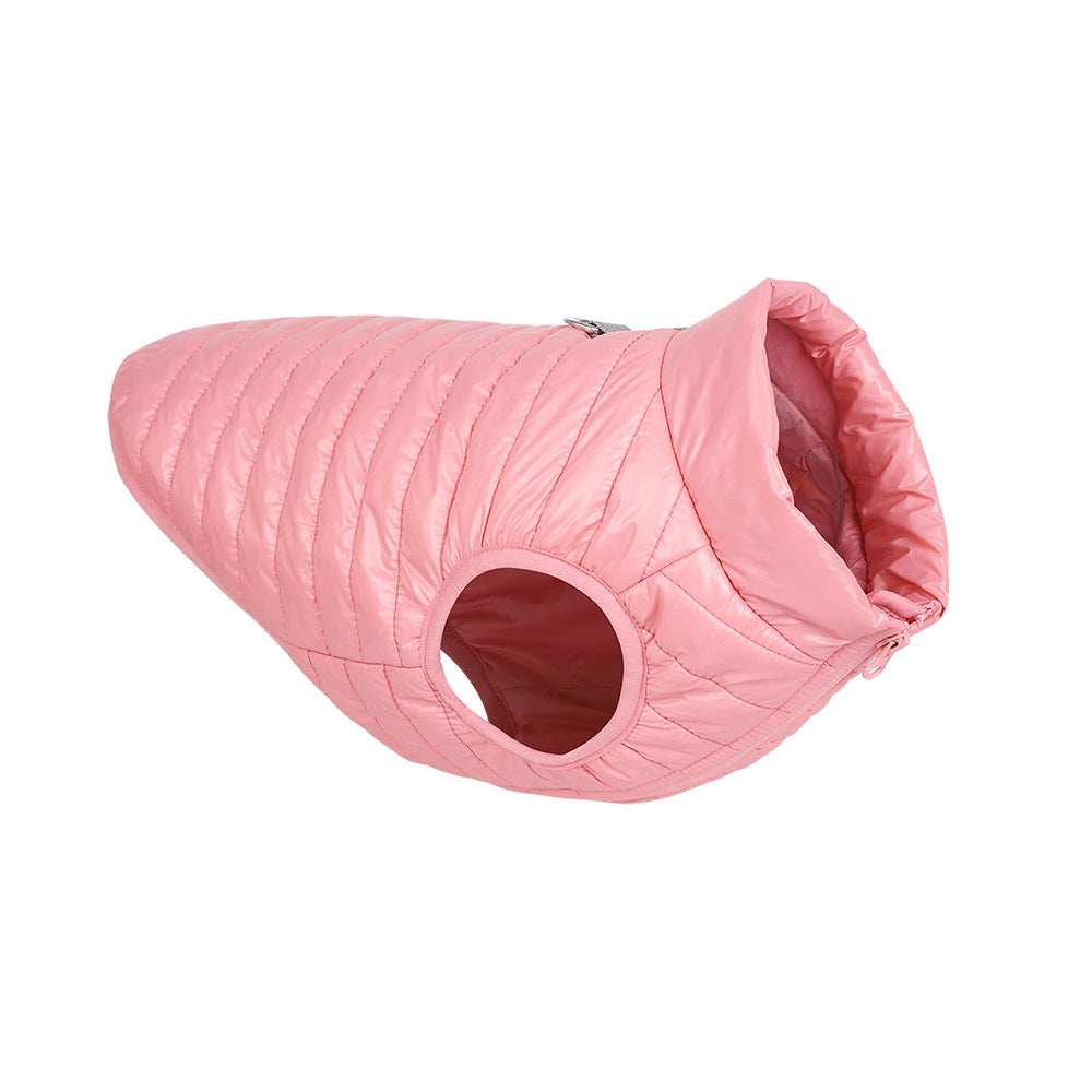 Autumn Winter Nylon Zipper Jacket Clothing For Pet
