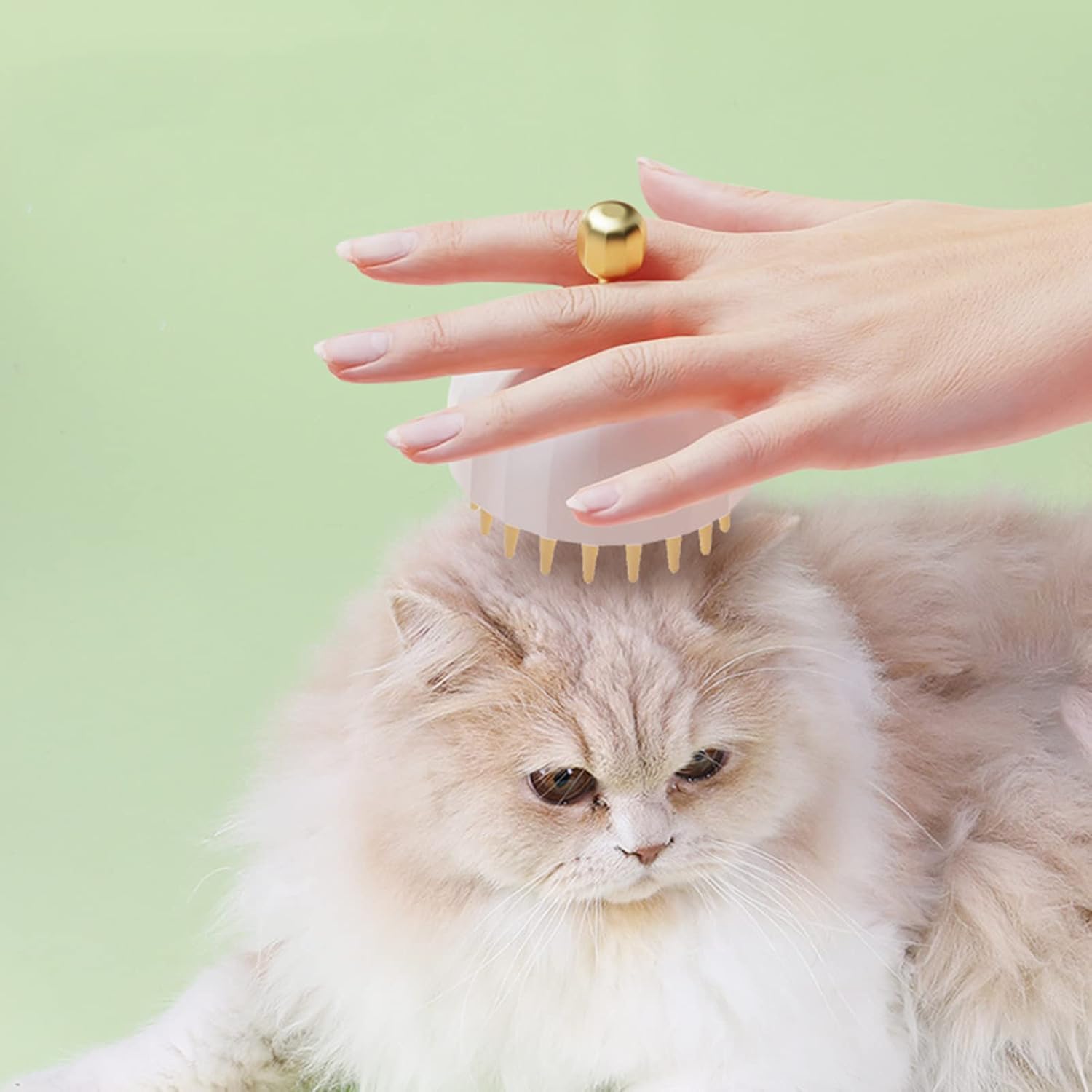 Pet Bath Massage Shampoo Grooming Brush Tool Set