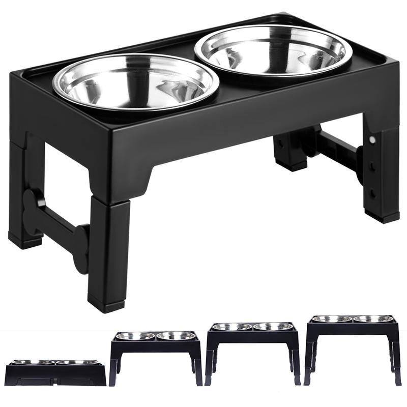 Lifting Feeding Bowl Neck Protection Anti Tumble Stand For Pet