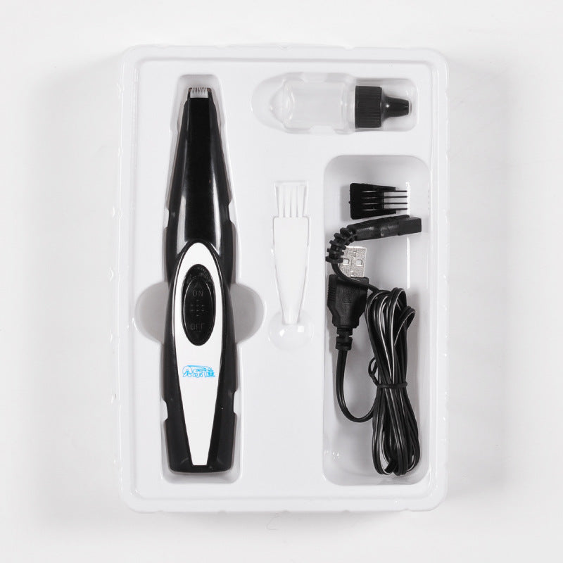 USB Rechargeable Nail Grinder Hair Trimmer Clipper For Pet