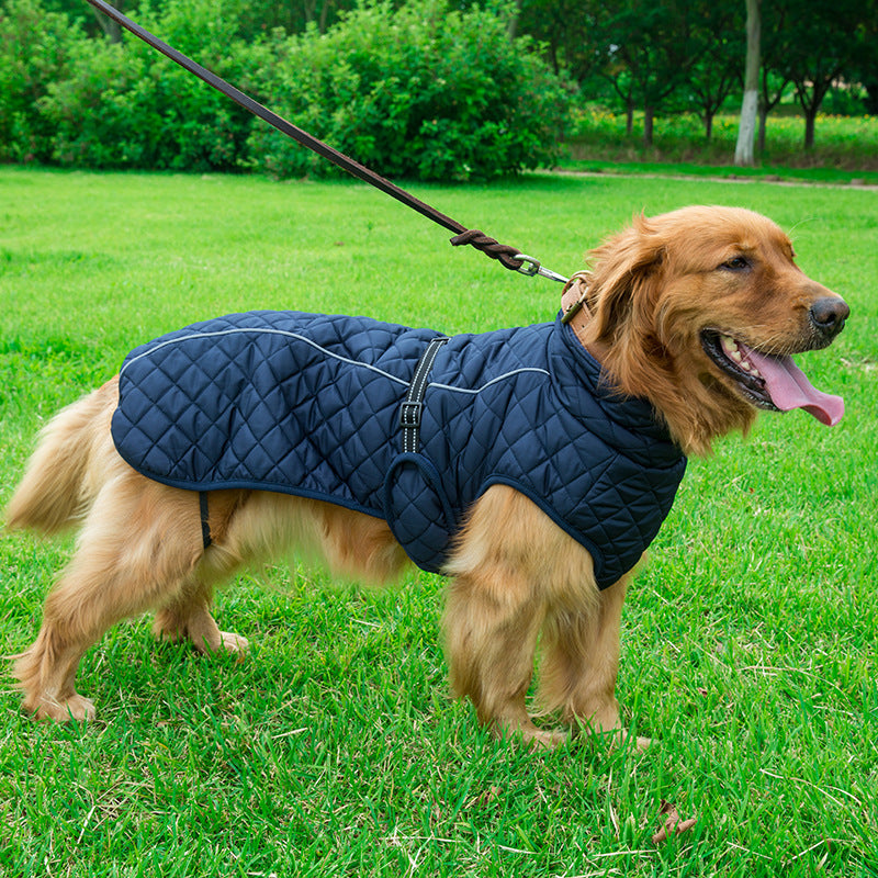 Pet Adjustable Warm Cotton Jacket Outfit