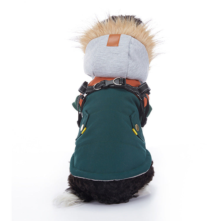 Pet Winter Cashmere Warm Jacket Outdoor Comfort Gear
