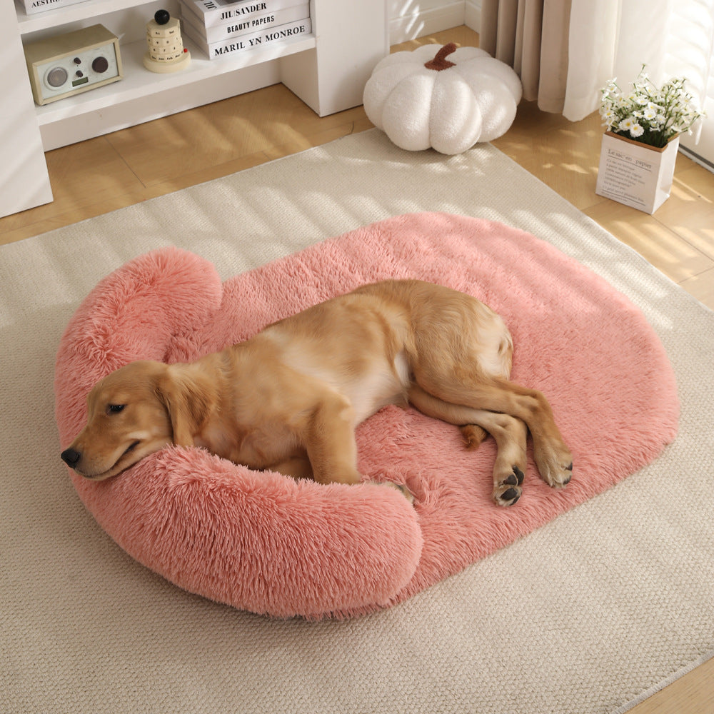 Plush Warm Cushion Pet Bed House
