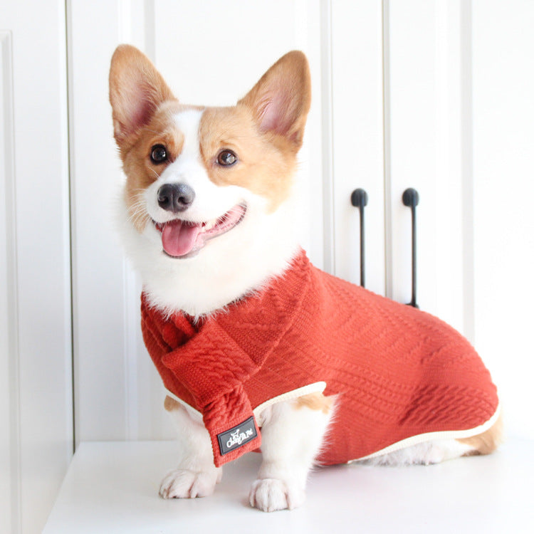 Pet Vintage Twist Knit Sweater Outfit